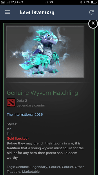 Gambar Product Genuine Wyvern Hatchling (Courier)