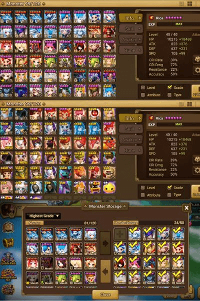 Gambar Product ASIA ENDGAME 43B6+20NAT5+TRANSMOG+BATU UTUH+TRICARU+TOAH CLEAR+DOT+RICA+DRUID+ONMYOUJI+LUSHEN+TWINS