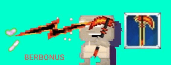 Flame scythe
