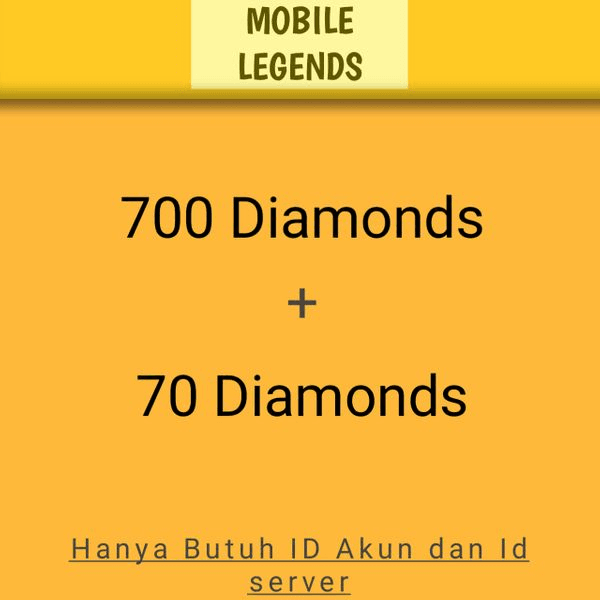 Gambar Product 600+70 Diamonds