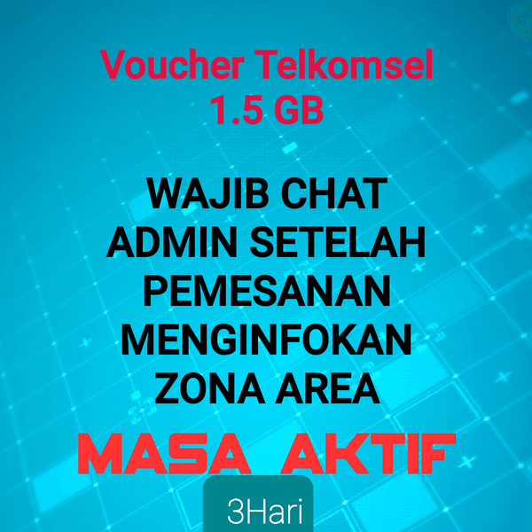 Gambar Product Voucher Data 1.5 GB
