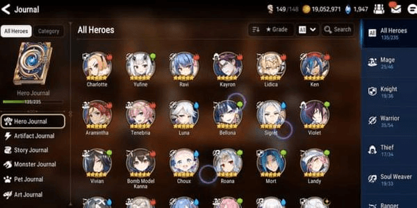 Gambar Product ENDGAME 35B5 4MLB5 BELLIAN+SPEC+TENEBRIA+D CORVUS+A VILDRED