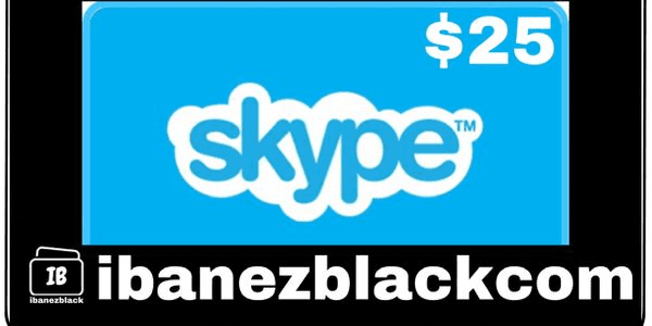 Gambar Product Skype Credit Gift Card $25