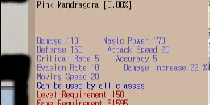 Gambar Product Pink Mandragora +0