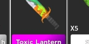 Gambar Product Knife Toxic Lantern | Survive The Killer