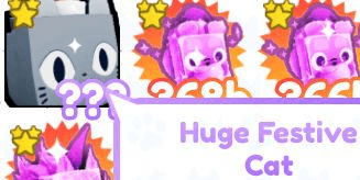 Gambar Product Huge Festive Cat Pet Simulator