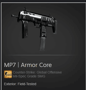 MP7 | Armor Core (Mil-Spec SMG)