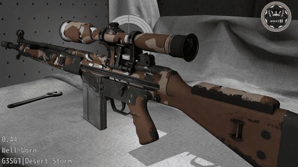 Gambar Product G3SG1 | Desert Storm (Consumer Grade Sniper Rifle)