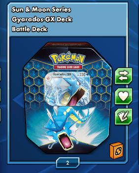 Gambar Product Gyarados-GX Deck - Pokemon TCG