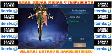 Beli Skin Forest Hymn (Basic Skin Yve) Mobile Legends Terlengkap dan