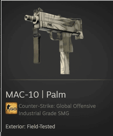 MAC-10 | Palm (Industrial Grade SMG)