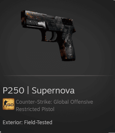 Gambar Product P250 | Supernova (Restricted Pistol)