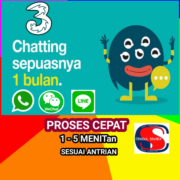 Gambar Product Chatting Sebulan