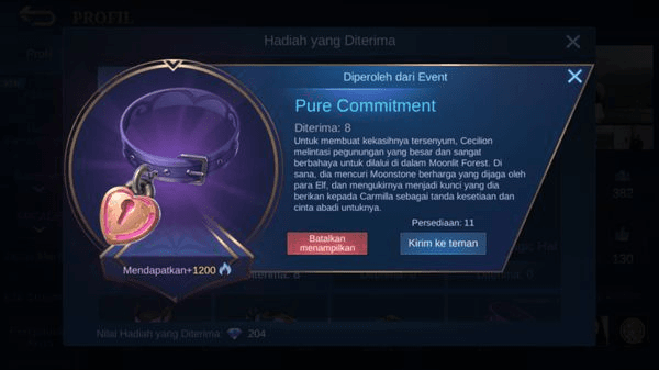 Gambar Product Pure Commitment