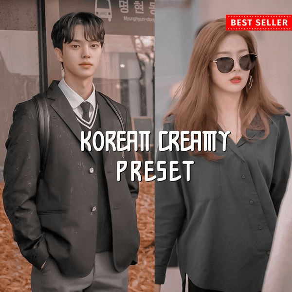 Gambar Product Preset Lightroom terbaru - Korean Aesthetic Creamy