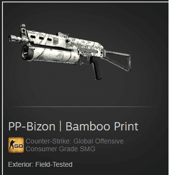 Gambar Product PP-Bizon | Bamboo Print (Consumer Grade SMG)
