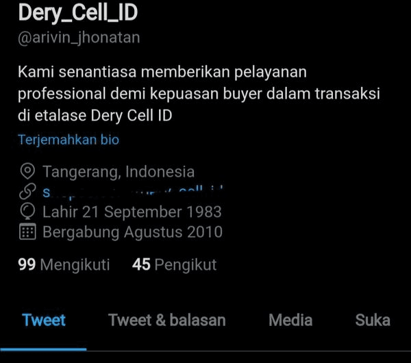 Gambar Product Account Year 2010