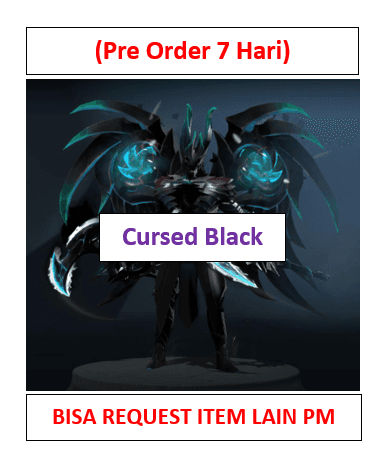 Gambar Product Fractal Horns of Inner Abysm (Arcana Terrorblade) Cursed Black