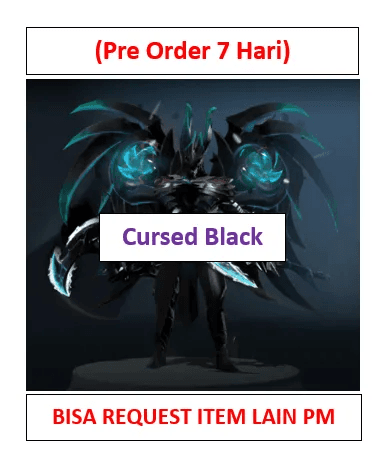 Fractal Horns of Inner Abysm (Arcana Terrorblade) Cursed Black