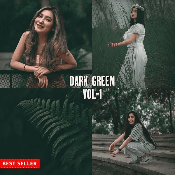 Gambar Product Preset Lightroom Premium - Dark Green Vol-1