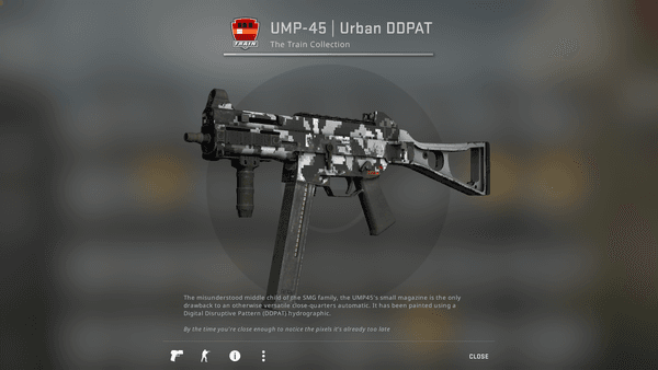 Gambar Product UMP-45 | Urban DDPAT (Consumer Grade SMG)