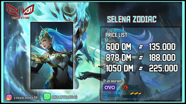 Gambar Product selena zodiac