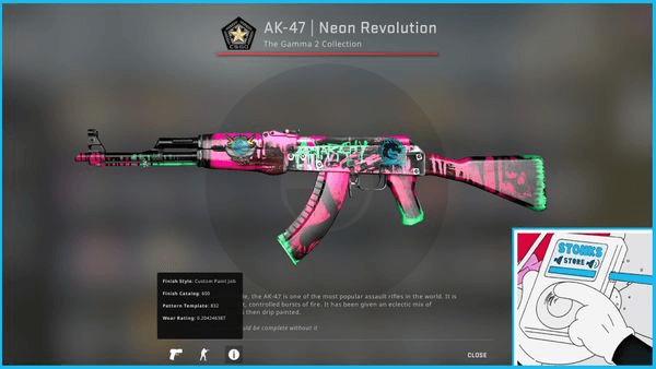 Gambar Product AK-47 | Neon Revolution