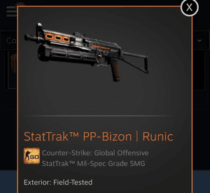 StatTrak™ PP-Bizon | Runic
