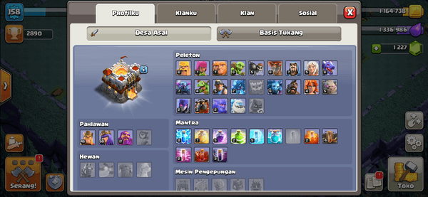 Gambar Product 	Clan Level 11