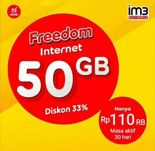 Gambar Product Freedom 50 GB 30 Hari
