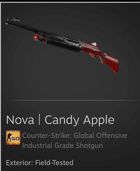 Gambar Product Nova | Candy Apple (Industrial Grade Shotgun)
