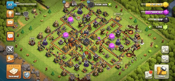Gambar Product #ST7 COC TH 10 HERO 30-36