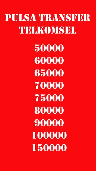 Gambar Product Pulsa Transfer 100000