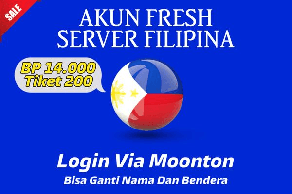 Gambar Product Akun Fresh Server Filipina