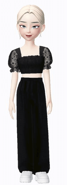 Gambar Product baju dan celana warna hitam