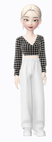 Gambar Product baju crop top warna hitam lucu