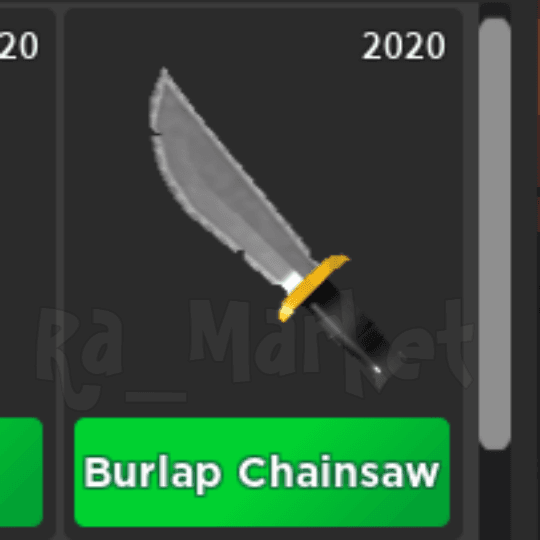 Gambar Product Burlap Chainsaw Knife *Survive The Killer