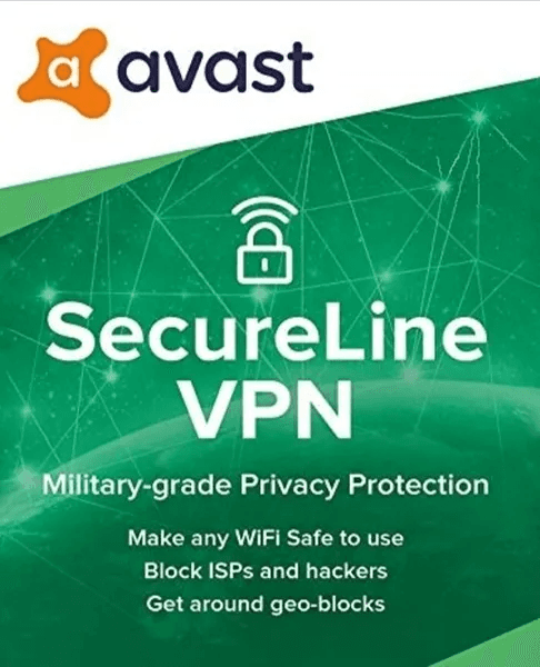 Secure Line VPN (1 tahun) - 10 devices
