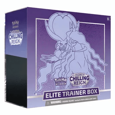 Chilling Reign Elite Trainer Box - Shadow Rider Calyrex Code