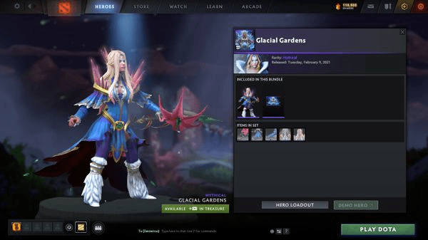 Gambar Product Glacial Gardens (Cristal Maiden Nemestice 2021 set)