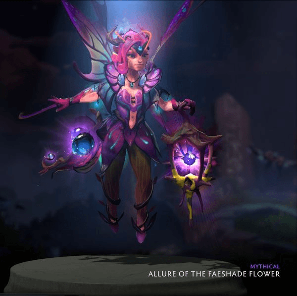 Gambar Product Allure of the Faeshade Flower (Dark Willow Set)