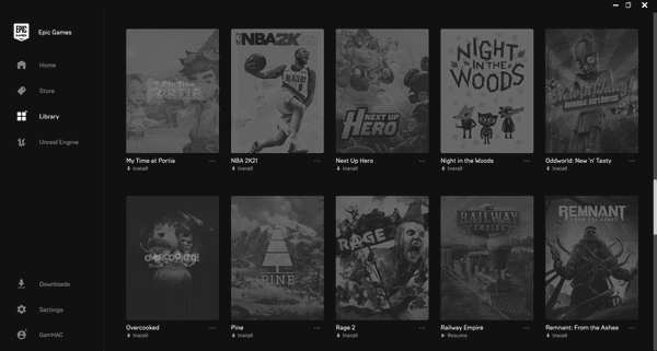 Gambar Product 60 Games Epic Games
