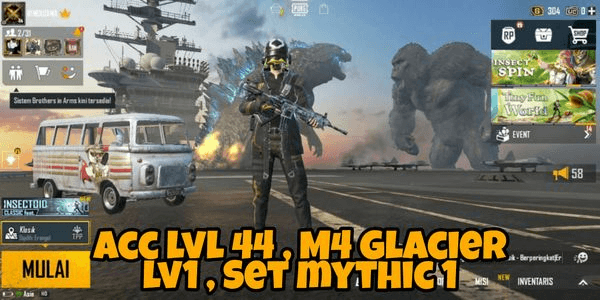 Gambar Product 2nd M4 GLACIER ANTI MAHAL