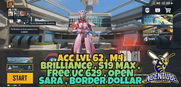 Gambar Product Premium Akun PUBGM | Cek Foto & Deskripsi