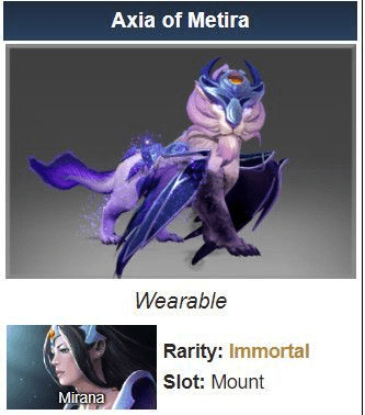 Gambar Product Axia of Metira (Immortal Mirana)