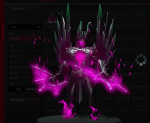 Fraktale Hörner des Inneren Abgrunds (Arcana Terrorblade) Rubilin