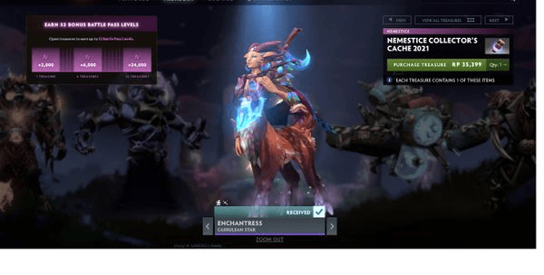 Gambar Product Caerulean Star (CC Enchantress Nemestice 2021)