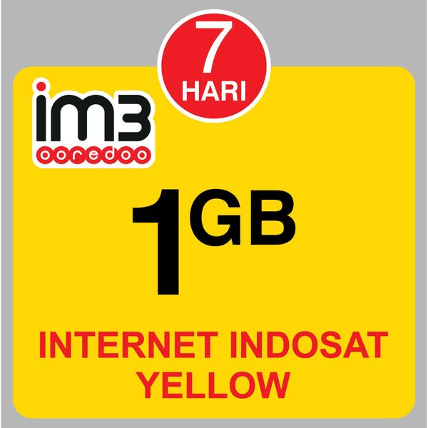 Gambar Product Yellow 1GB (7 Hari)