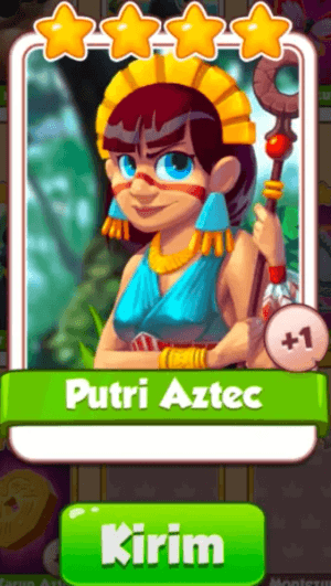 Aztec Princess Card