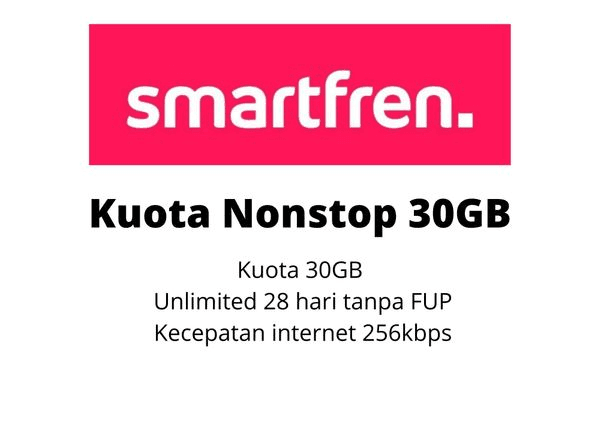 Gambar Product Kuota Nonstop 30GB